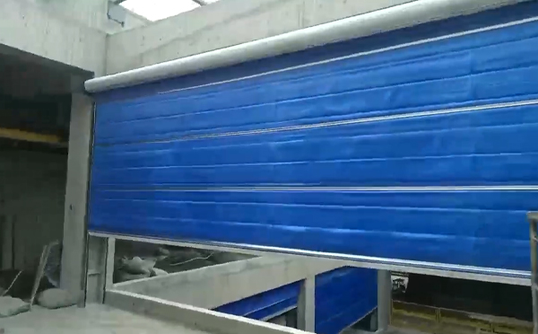 大型物流园区完成麦盖提防火门整体安装工程